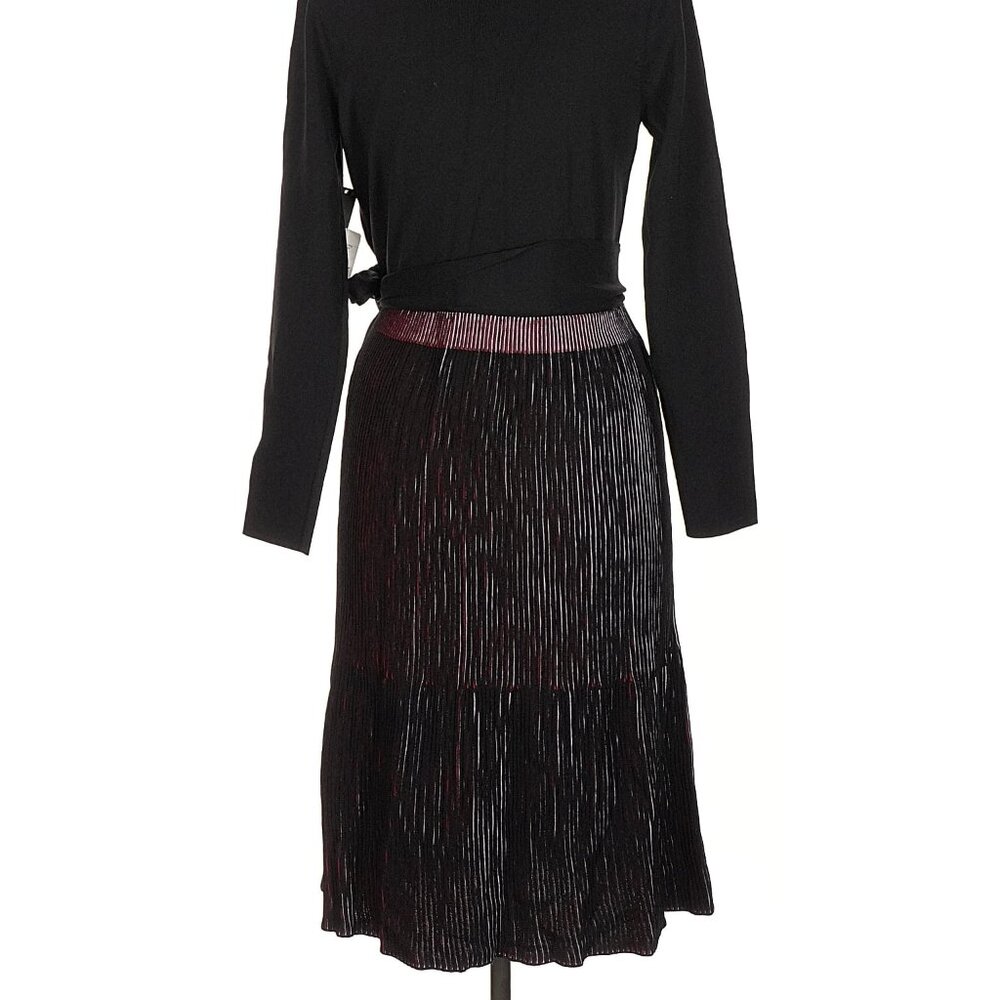 NWT black wrap sweater dress Nic + Zoe, size Medium - Picture 8 of 12